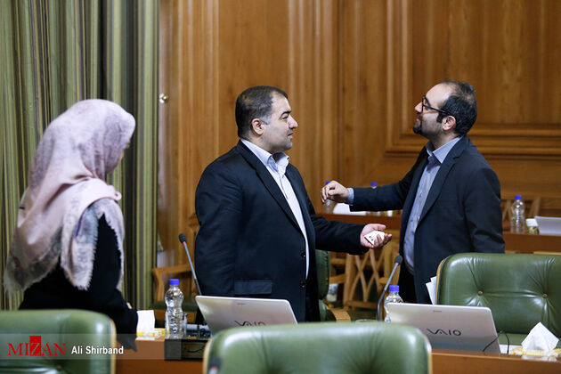 ادای سوگند شهردار تهران در جلسه امروز شورای شهر