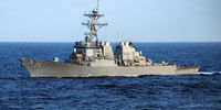 ورود ناوشکن آمریکایی USS Ross به دریای سیاه
