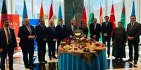 عکسی از تخت روانچی و نمایندگان 12 کشور در کنار سفره هفت سین در سازمان ملل
