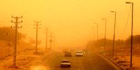 این استان در محاصره‌ وزش باد شدید همراه با خیزش گردوخاک