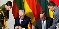 امضای یک توافقنامه تاریخی بین آلمان و لیتوانی 