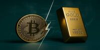 بیت‌کوین در مسیر بلعیدن طلا؟ | ارزش بازار بیت‌کوین برای عبور از طلا باید حدود ۱۸ برابر شود | بیت کوین می‌تواند نقش پول را ایفا کند؟
