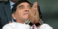 مارادونا، اسطوره فوتبال آرژانتین راهی بیمارستان شد

