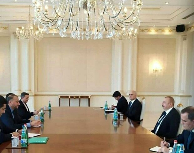 رایزنی امیرعبداللهیان با رئیس جمهور آذربایجان