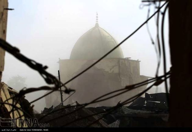 مسجد النوری عراق پس از آزادسازی