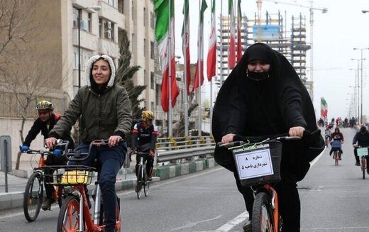 شروط دوچرخه سواری «بدون اشکال» زنان اعلام شد