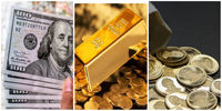 سوپاپ قیمت دلار و سکه پرید /قیمت طلا صعودی شد