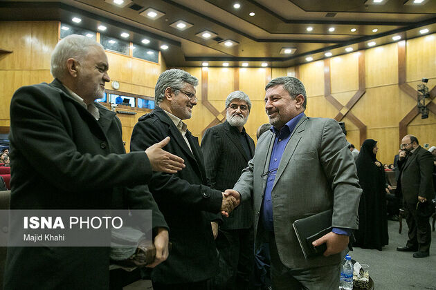  احمدی‌نژاد، قالیباف و جلیلی در گردهمایی اصلاح‌طلبانه