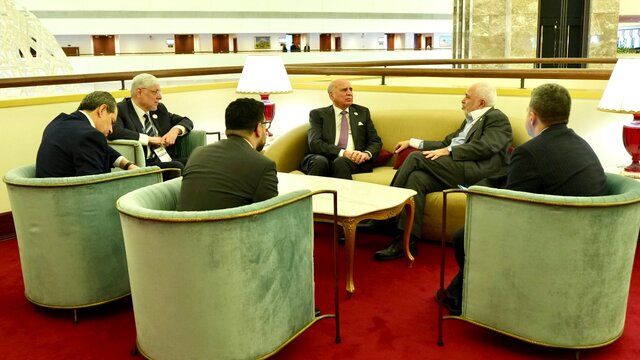 ظریف به دوحه رفت/ جزئیاتی از دیدار معاون سابق رئیس جمهور با رئیس جمهور عراق