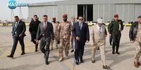 حضور مقام عراقی در محل حمله موشکی ایران به پایگاه اسرائیل