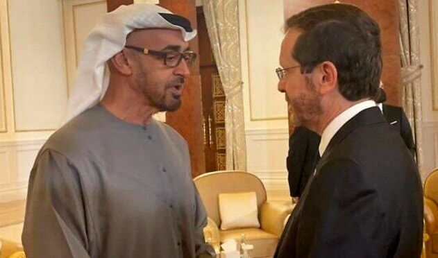 جزئیات دیدار رئیس جدید امارات با رئیس رژیم صهیونیستی