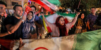 حضور بانوان ایرانی در یک استادیوم برای دیدن فوتبال +عکس
