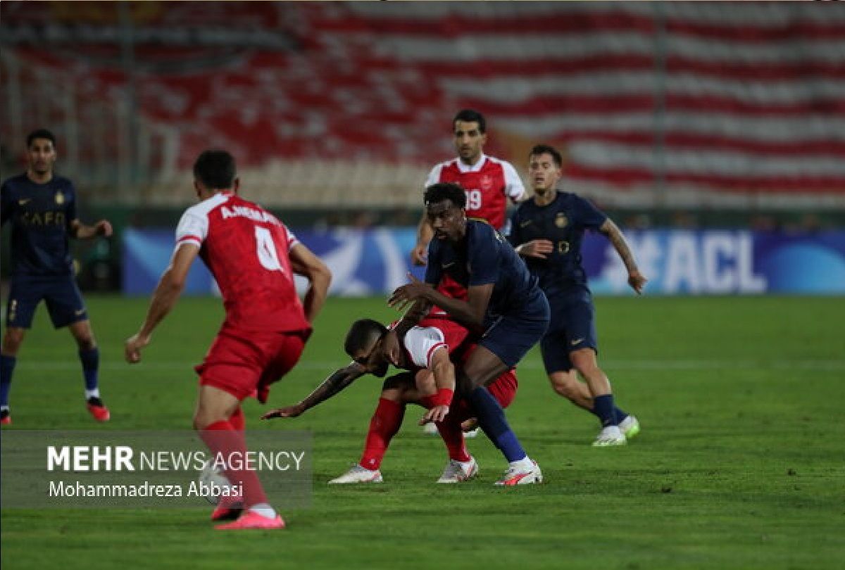 ترکیب پرسپولیس مقابل النصر  + اسامی