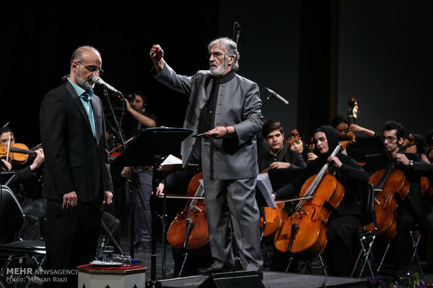 کنسرت ارکستر ملی با اجرای محمد اصفهانی