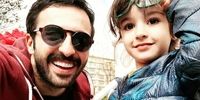  عکسی تلخ از مادر و همسر حسام محمودی بر سر مزار