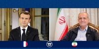 پزشکیان درباره شروط ایران در آتش بس و تنگه هرمز به مکرون چه گفت؟