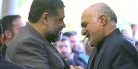  اسامه حمدان در مراسم تشییع پیکرهای «شهدای خدمت» حضور یافت