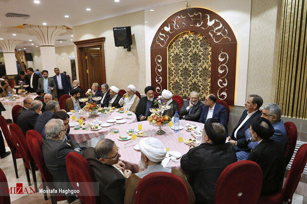 مراسم دامادی فرزند رئیس مجلس