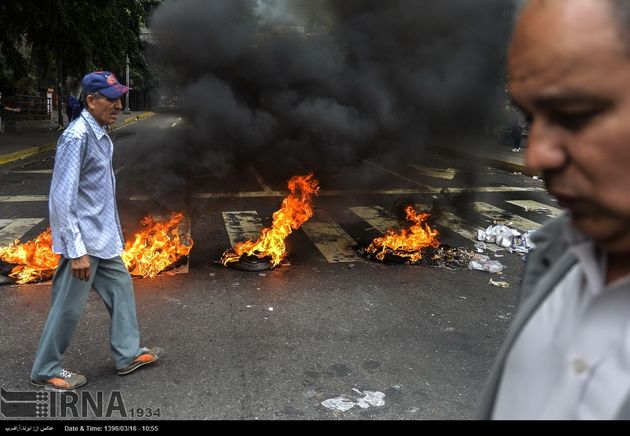 ادامه ناآرامی ها در پایتخت ونزوئلا