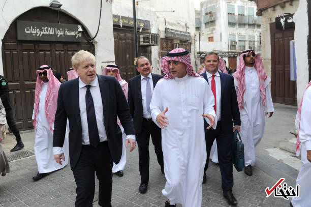 حضور وزیر خارجه انگلیس در خانه بنیانگذار آل سعود + عکس