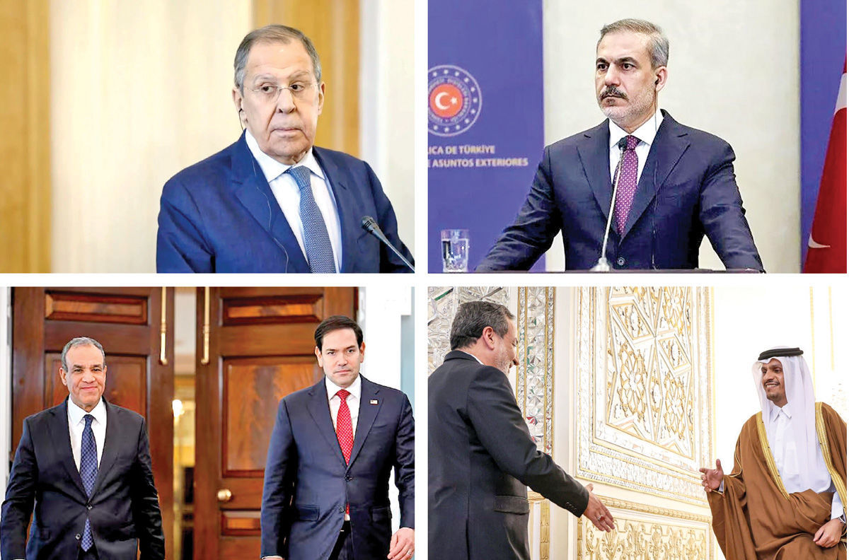 «۳+۱» بازیگر مذاکرات میان ایران و آمریکا | مسیر دیپلماسی تهران - واشنگتن با نقش‌آفرینی ترکیه، روسیه، مصر و قطر طراحی می‌شود؟ 