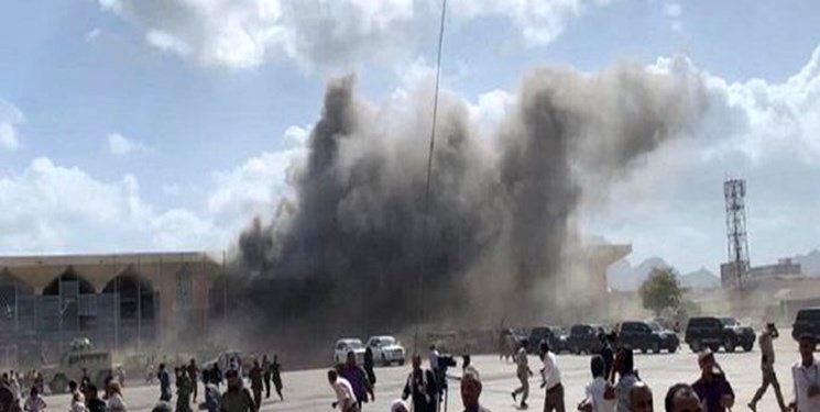انفجار بزرگ در مرکز شهر عدن