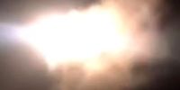 فیلم منتشر شده از لحظه شلیک موشک های سپاه به سمت دیرالزور