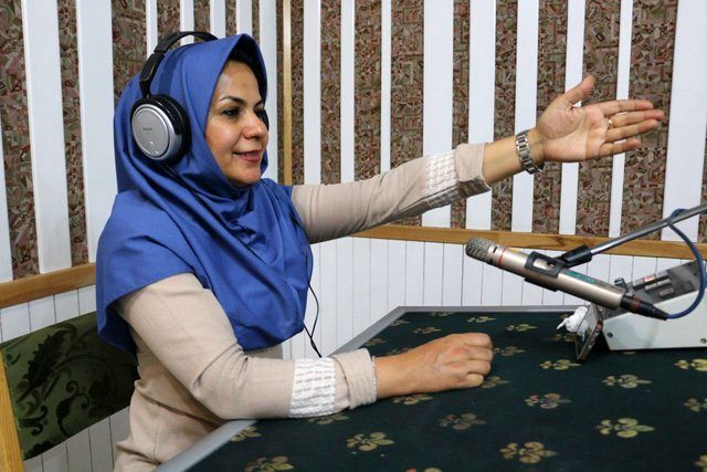 اولین گزارشگر ورزشی زن به صداوسیما آمد+عکس
