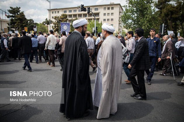 تصاویر تظاهرات بعد از نمازجمعه تهران در حمایت از سپاه