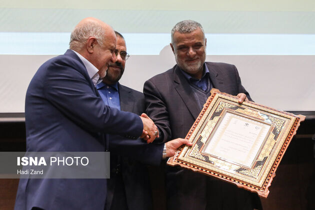 تصاویر مراسم تجلیل از محمود حجتی
