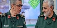 عکس کمتر دیده شده از سردار سلیمانی و سرلشکر باقری در دهه 60