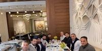 عکسی از همسفره شدن فیلتر کننده تلگرام با حسن یزدانی و عابدزاده
