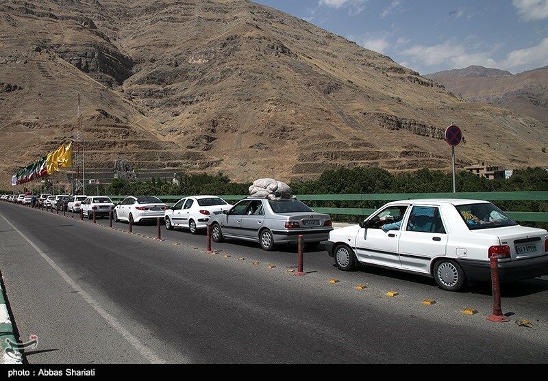 جاده چالوس یک طرفه شد