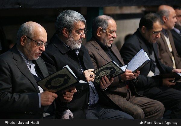 مراسم وداع با پیکر آیت الله هاشمی رفسنجانی