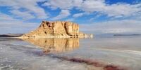 دریاچه ارومیه چقدر آب دارد؟/ بزرگترین دریاچه شور خاورمیانه وسعت یافت