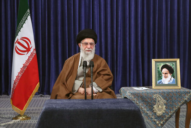 تصاویر حضور ویدئوکنفرانسی رهبری در جلسه ستاد ملی مبارزه با کرونا