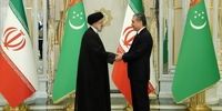 دیدار ابراهیم رئیسی با رئیس‌جمهور ترکمنستان