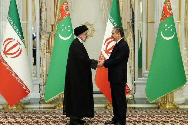دیدار ابراهیم رئیسی با رئیس‌جمهور ترکمنستان