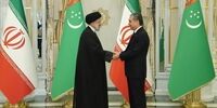 دیدار ابراهیم رئیسی با رئیس‌جمهور ترکمنستان