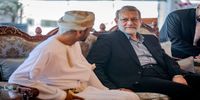 تصویری از یک نامه در دیدار علی لاریجانی با وزیر امور خارجه عمان