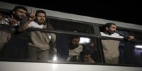 اولین گروه از اسرای فلسطینی آزاد شدند