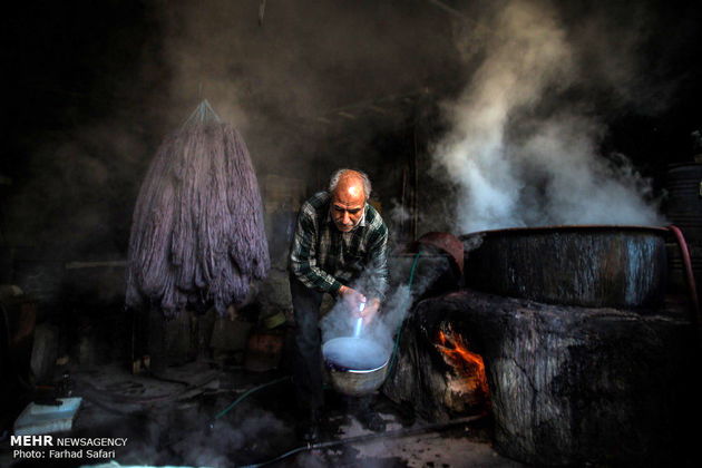 کارگاه رنگرزی سنتی