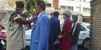 تصاویر | تجمع متفاوت به نفع محسن رضایی