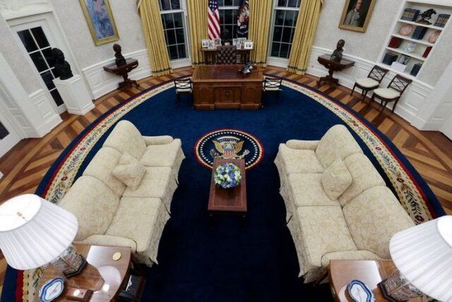 تصاویر دیدنی از اتاق جو بایدن در کاخ سفید