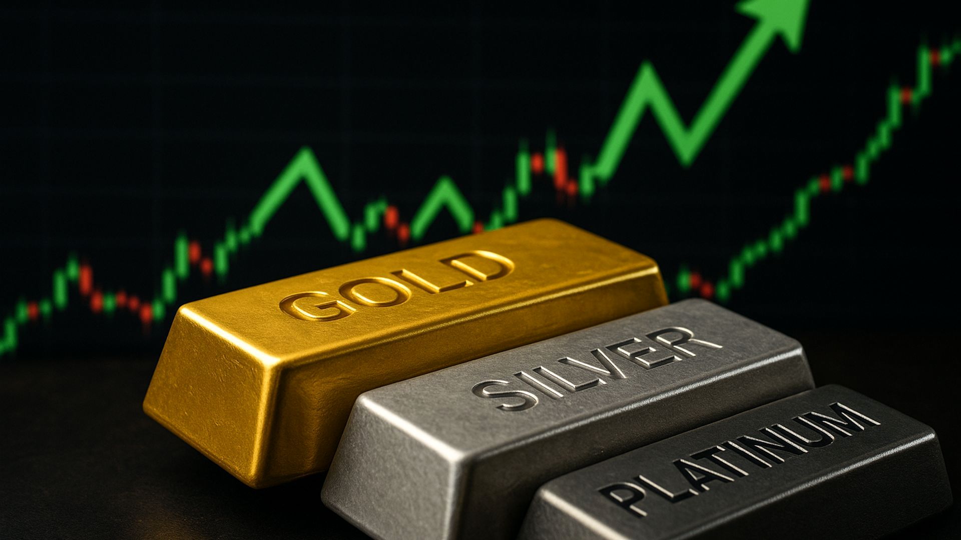 طلا ۴۵۰۰ دلاری شد، پلاتین به سقف تاریخی رسید | طلا و نقره پای خود را روی «پدال گاز» گذاشته‌اند