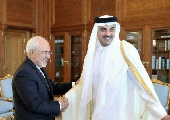 دمپایی امیر قطر در دیدار با ظریف به مذاق کاربران ایرانی خوش نیامد + عکس