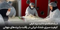 کیفیت سبزی خشک ایرانی در مسیر رقابت با برندهای جهانی