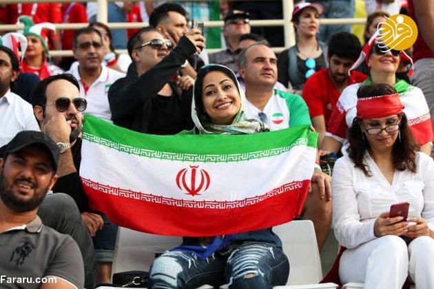 تماشاگران ایرانی در دیدار مقابل ویتنام