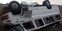 تصادف دلخراش اتوبوس دهدشت - تهران با ۱۱ کشته و ۱۴ زخمی