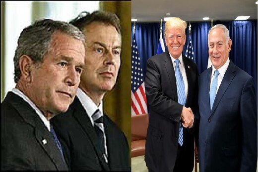 ترامپ و نتانیاهو روی جدید بوش و بلر هستند/ خاورمیانه بار دیگر در آتش فرو می‌رود؟


